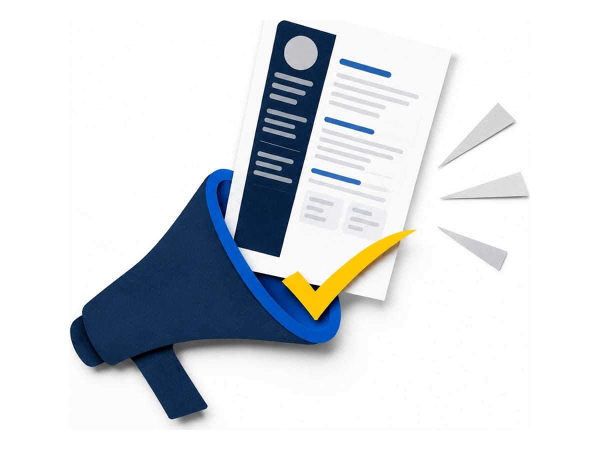 Ferilskrá og hugmyndatákn frá Easy CV